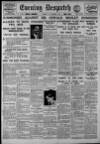 Evening Despatch Tuesday 10 November 1931 Page 1
