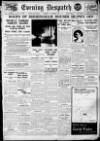 Evening Despatch Thursday 04 October 1934 Page 1