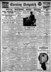 Evening Despatch Monday 26 November 1934 Page 1