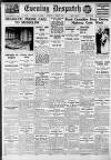 Evening Despatch Thursday 01 August 1935 Page 1