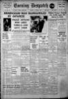 Evening Despatch Monday 03 January 1938 Page 1