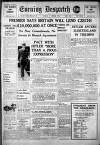 Evening Despatch Monday 03 October 1938 Page 1