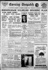Evening Despatch Thursday 01 December 1938 Page 1