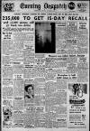 Evening Despatch Monday 29 January 1951 Page 1