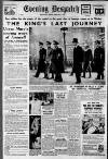 Evening Despatch Friday 15 February 1952 Page 1