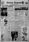 Evening Despatch Monday 01 December 1952 Page 1