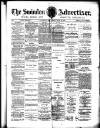 Swindon Advertiser and North Wilts Chronicle Saturday 16 July 1887 Page 1