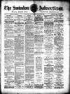 Swindon Advertiser and North Wilts Chronicle Saturday 23 March 1889 Page 1