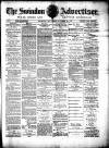 Swindon Advertiser and North Wilts Chronicle Saturday 26 October 1889 Page 1