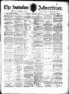 Swindon Advertiser and North Wilts Chronicle Saturday 22 August 1891 Page 1