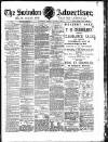 Swindon Advertiser and North Wilts Chronicle Friday 07 August 1903 Page 1