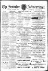 Swindon Advertiser and North Wilts Chronicle Friday 03 November 1905 Page 1