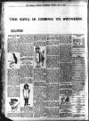 Swindon Advertiser and North Wilts Chronicle Tuesday 08 July 1913 Page 4