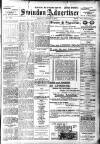 Swindon Advertiser and North Wilts Chronicle Monday 25 August 1913 Page 1