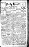 Daily Herald Wednesday 15 January 1913 Page 1