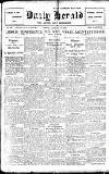 Daily Herald Monday 27 January 1913 Page 1