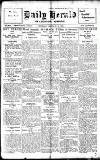 Daily Herald Wednesday 12 February 1913 Page 1