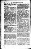 Daily Herald Wednesday 29 April 1914 Page 8