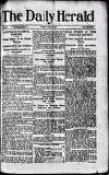 Daily Herald Tuesday 30 June 1914 Page 1