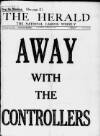 Daily Herald Saturday 08 March 1919 Page 1