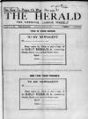 Daily Herald Saturday 29 March 1919 Page 1