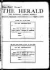 Daily Herald Saturday 22 March 1919 Page 1