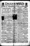 Daily Herald Wednesday 15 October 1919 Page 1