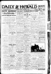Daily Herald Monday 13 December 1920 Page 1