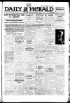 Daily Herald Monday 03 January 1921 Page 1