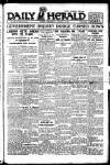 Daily Herald Wednesday 12 January 1921 Page 1