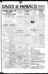 Daily Herald Saturday 22 January 1921 Page 1