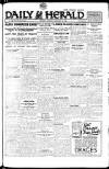 Daily Herald Monday 31 January 1921 Page 1