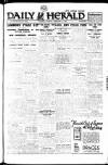 Daily Herald Monday 14 February 1921 Page 1
