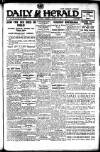 Daily Herald Tuesday 15 March 1921 Page 1