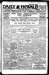 Daily Herald Monday 11 April 1921 Page 1