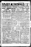 Daily Herald Friday 22 April 1921 Page 1