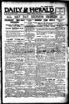 Daily Herald Monday 02 May 1921 Page 1