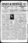 Daily Herald Thursday 26 May 1921 Page 1