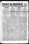 Daily Herald Saturday 25 June 1921 Page 1