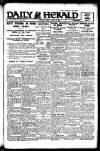 Daily Herald Friday 29 July 1921 Page 1