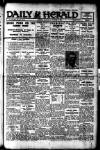 Daily Herald Saturday 06 August 1921 Page 1