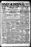 Daily Herald Monday 15 August 1921 Page 1
