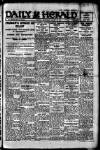 Daily Herald Saturday 20 August 1921 Page 1