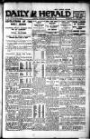 Daily Herald Wednesday 24 August 1921 Page 1