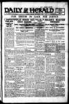 Daily Herald Monday 05 September 1921 Page 1