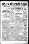Daily Herald Tuesday 06 September 1921 Page 1
