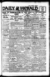 Daily Herald Monday 31 October 1921 Page 1