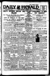 Daily Herald Wednesday 07 December 1921 Page 1