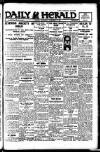 Daily Herald Saturday 10 December 1921 Page 1