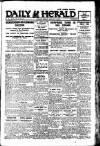 Daily Herald Friday 06 January 1922 Page 1